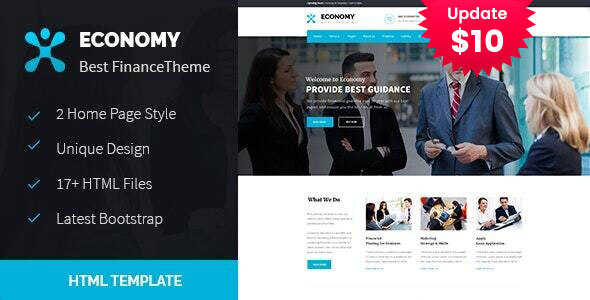 Economy - Finance & Business HTML Template