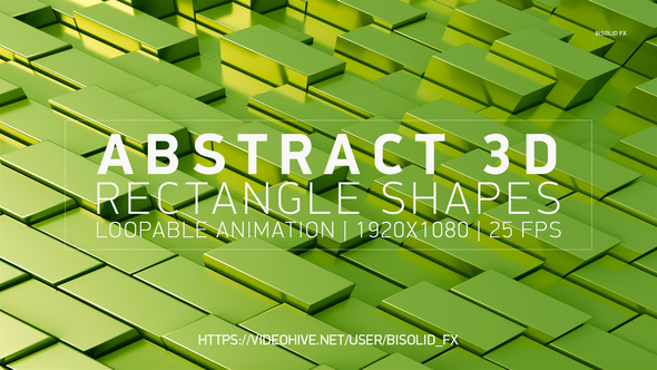 Abstract 3D Rectangle Shapes