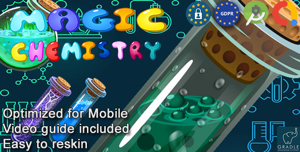Magic Chemistry (Admob + Gdpr + Android Studio)