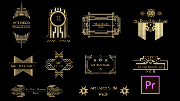 Art Deco Element Pack