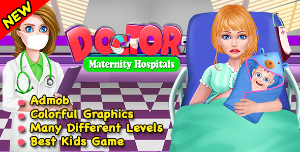 Best Doctor Maternity Hospital Game For Kids + Ready For Publish