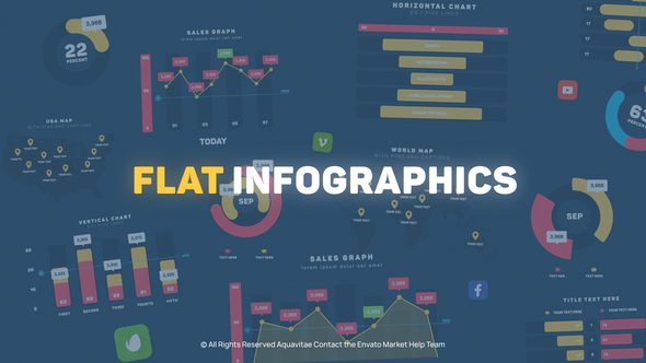 Flat Design Infographics