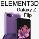 Element3D - Samsung Galaxy Z Flip - 3DOcean Item for Sale