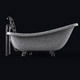 Modern bathtub - 3DOcean Item for Sale