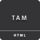 Tam - Creative Portfolio Template - ThemeForest Item for Sale