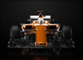 Orange race car front perspective - PhotoDune Item for Sale