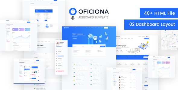 Oficiona - Szablon HTML tablicy ogłoszeń