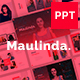 Maulinda- Minimalist Powerpoint Template - GraphicRiver Item for Sale