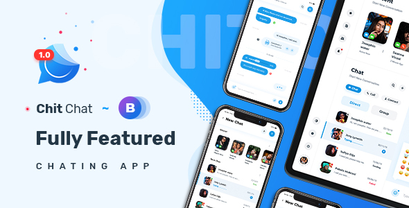 Chitchat - Perfect Chat and Discussion Bootstrap 4 & 5 HTML Template