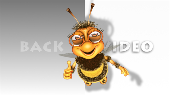 Funny 3D Bee - Billboard   Show 2