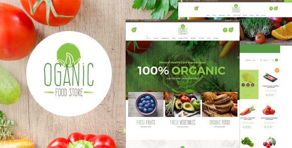 Organic Food Store | HTML5 and Bootstrap 3 Template