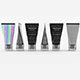 02_Cap Transparent Cream Tubes - 3DOcean Item for Sale