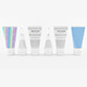 11_ White Cosmetic Cream Tubes - 3DOcean Item for Sale