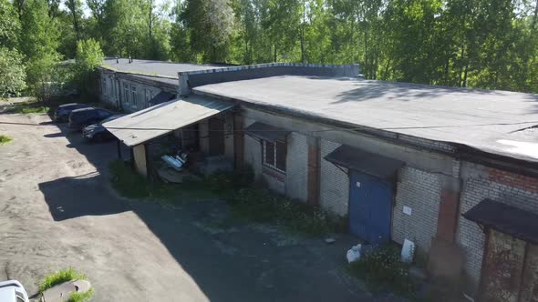 Flying a Quadcopter Over an Industrial Area