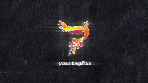 Chalk Drawing Logo alt