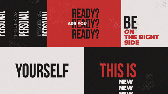 Modern Clean Typography | Kinetic Promo alt