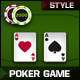 Poker Game Style - GraphicRiver Item for Sale