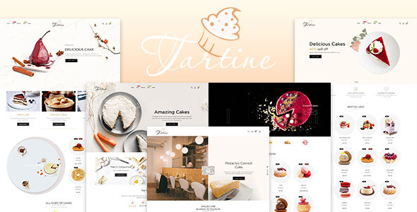 Tartine - Cake & Bakery Responsive Shopify Theme