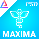 Maxima - Medical Health & Pregnancy Care Clinic PSD Template - ThemeForest Item for Sale