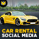 Car Rental Social Media Pack - GraphicRiver Item for Sale
