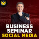 Business Seminar Social Media Pack - GraphicRiver Item for Sale