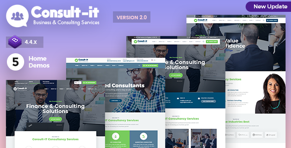 ConsultIt - Business Consulting and Investments HTML Template