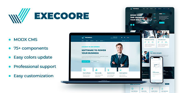 Execoore - Technology And Business MODX Theme