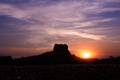 Sunset silhouette of Lion Rock. Sigiriya, Sri Lanka - PhotoDune Item for Sale