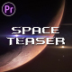 Space Trailer Titles - VideoHive Item for Sale