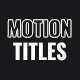 Motion Titles & Lower Thirds - VideoHive Item for Sale