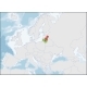 Republic of Lithuania Location on Europe Map - GraphicRiver Item for Sale