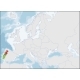 Portuguese Republic Location on Europe Map - GraphicRiver Item for Sale