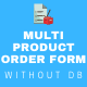 Multi Product Order Form - CodeCanyon Item for Sale