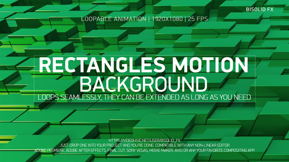 Rectangles Motion Background