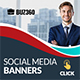 Social Media Banners - GraphicRiver Item for Sale