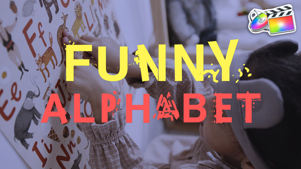 Funny Alphabet | FCPX alt
