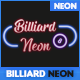 Billiard Neon Game - GraphicRiver Item for Sale