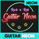 Guitar Neon Game - GraphicRiver Item for Sale