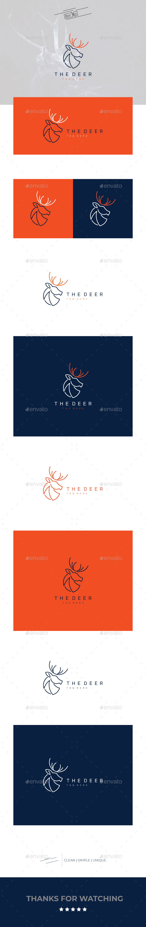 Deer Graphics, Designs &amp; Templates | GraphicRiver