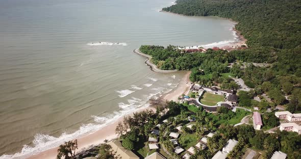 The Beaches at the most southern part of Borneo Island