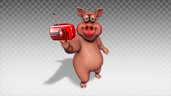 Cartoon Pig - Show Radio
