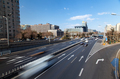 Chinese multi-lane highway at Beijing buildings - PhotoDune Item for Sale