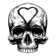 Skull Skeleton Head Anatomy Shirt Tattoo Cover - GraphicRiver Item for Sale