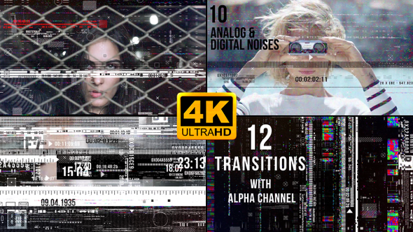 Grunge Glitch Transitions alt