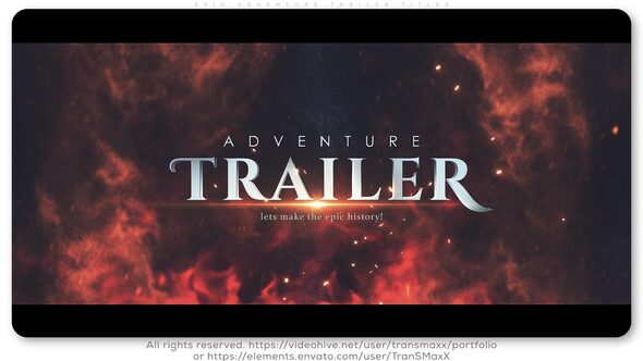 Epic Adventure Trailer Titles