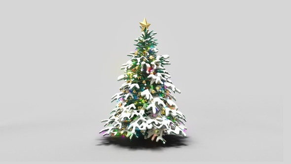 Christmas Particle Tree 02