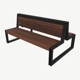 Double Bench - 3DOcean Item for Sale
