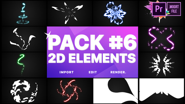Elements Pack 06 | Premiere Pro MOGRT
