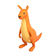 Cartoon Kangaroo - 3DOcean Item for Sale