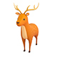 Cartoon Deer - 3DOcean Item for Sale